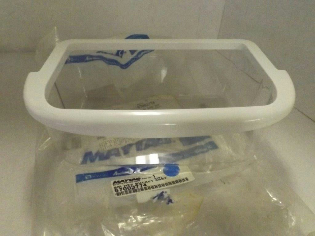 MAYTAG WHIRLPOOL REFRIGERATOR 67003774 SMALL REF. BUCKET NEW MAYTAG WHIRLPOOL REFRIGERATOR 67003774 SMALL REF. BUCKET NEW